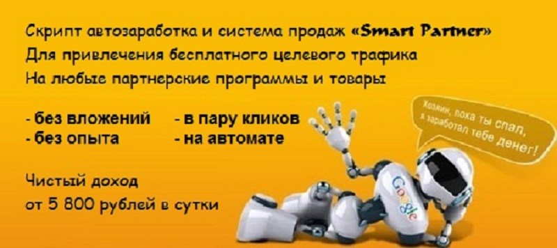 Скрипт Smart Partner